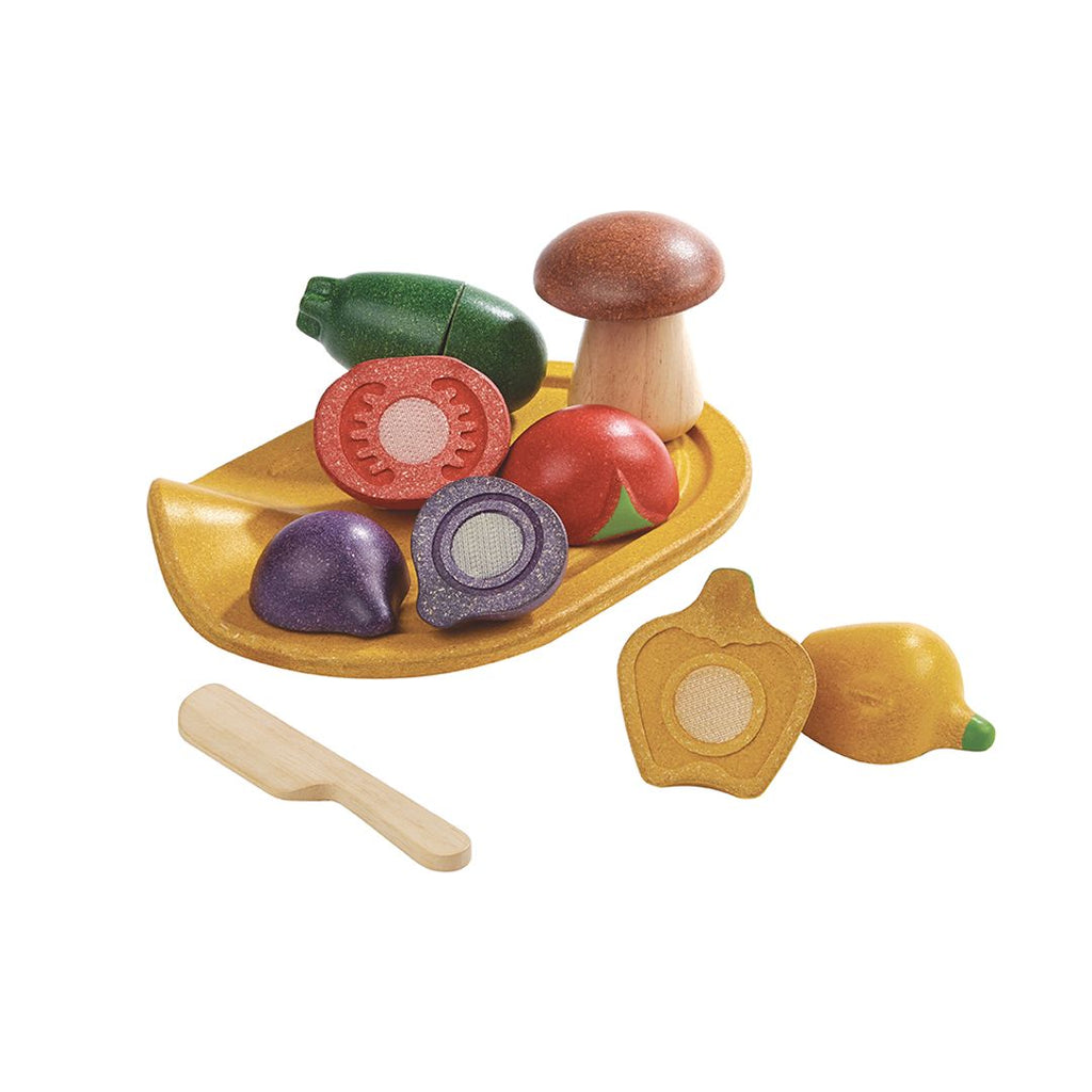 PlanToys Assorted Vegetables Set wooden toy