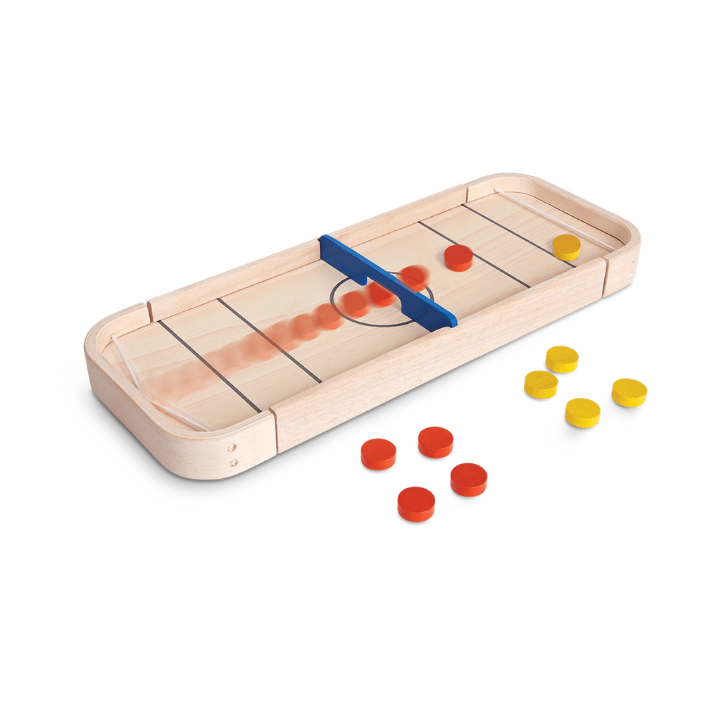PlanToys 2-In-1 Shuffleboard-Game wooden toy