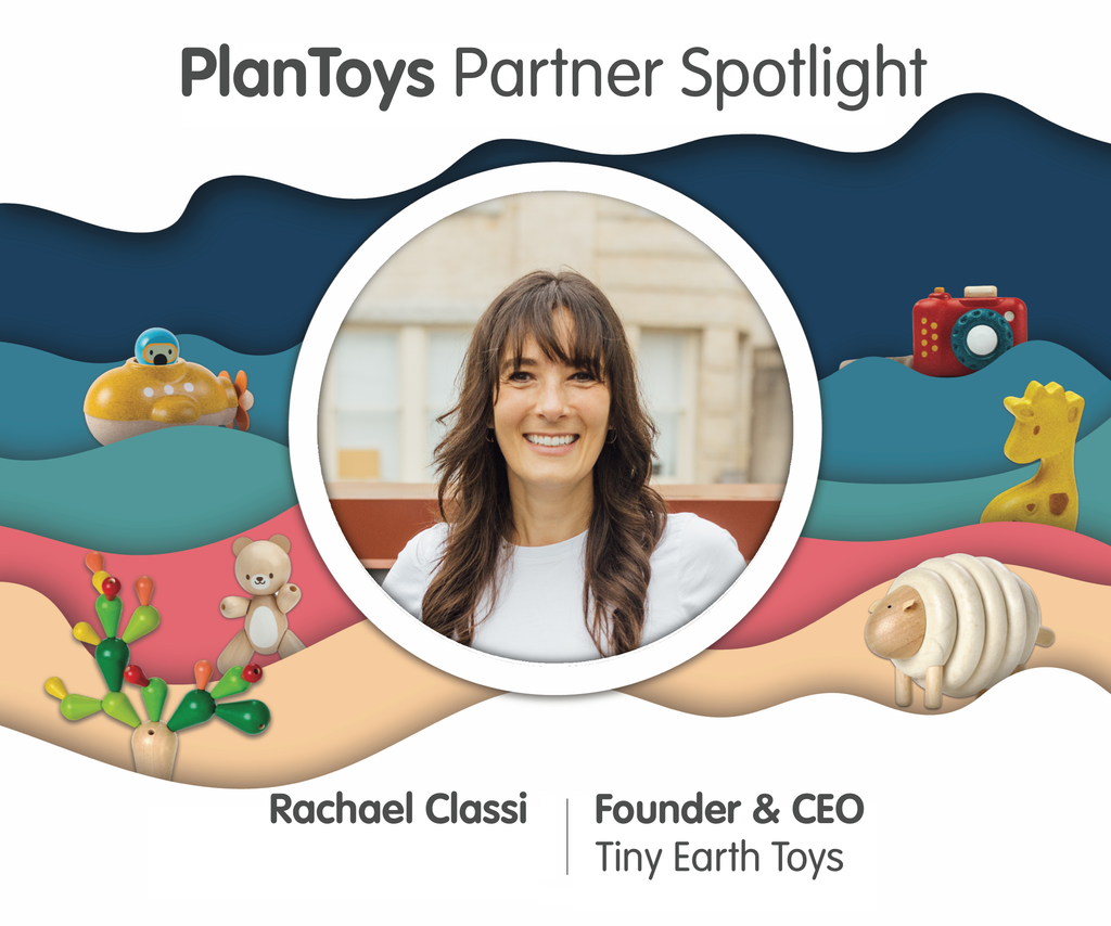 Partner Spotlight: Rachael Classi, Founder & CEO of Tiny Earth Toys