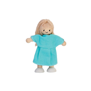 Girl Dollhouse Figure - Light Skin Tone