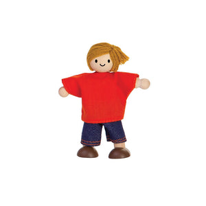 Boy Dollhouse Figure - Light Skin Tone