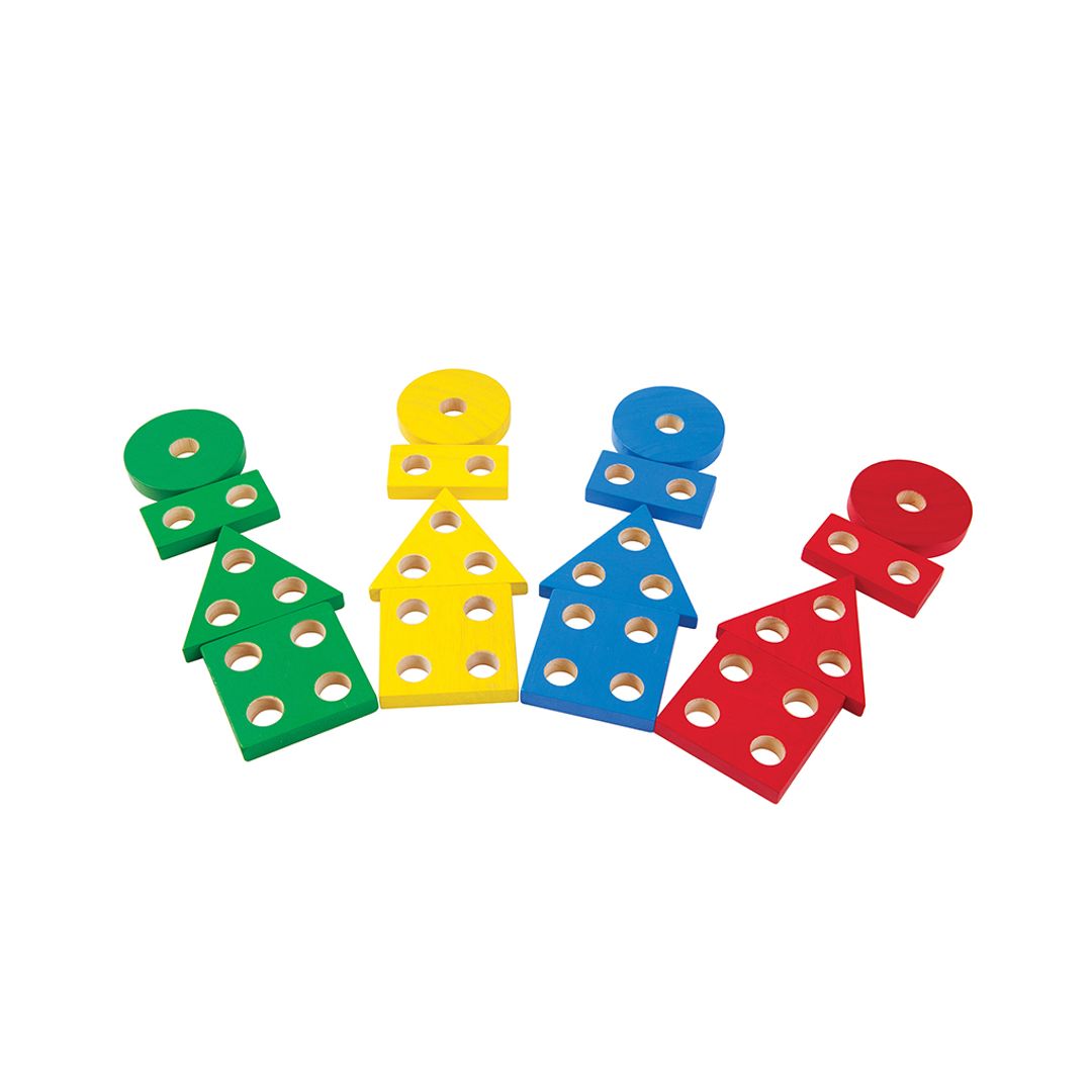 Geometric Sorting Board – PlanToys USA