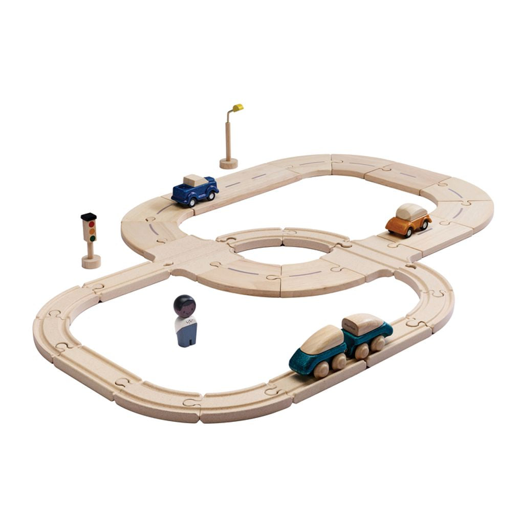 My First Rail & Road Set – PlanToys USA