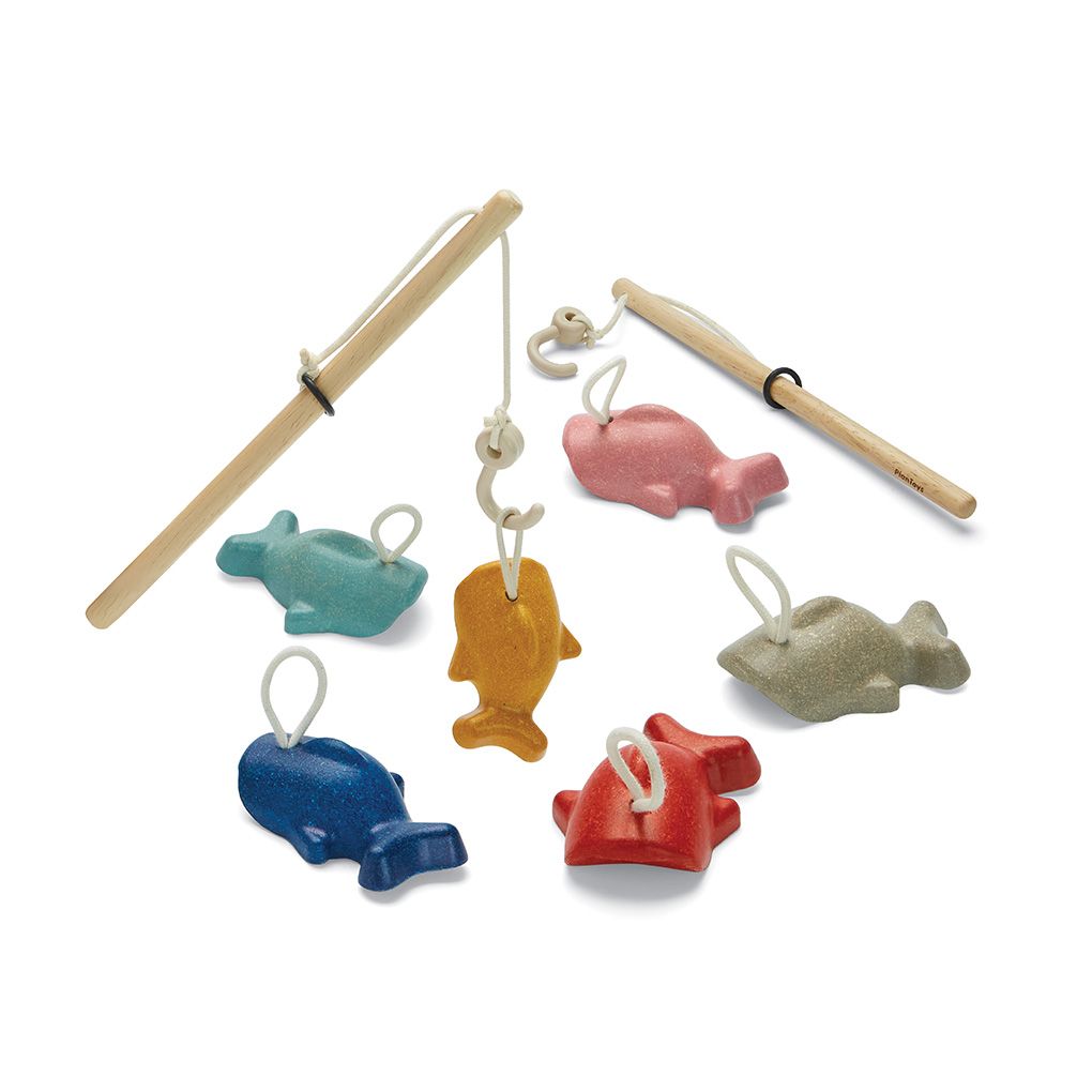 baby fishing pole PlanToys Fishing Game