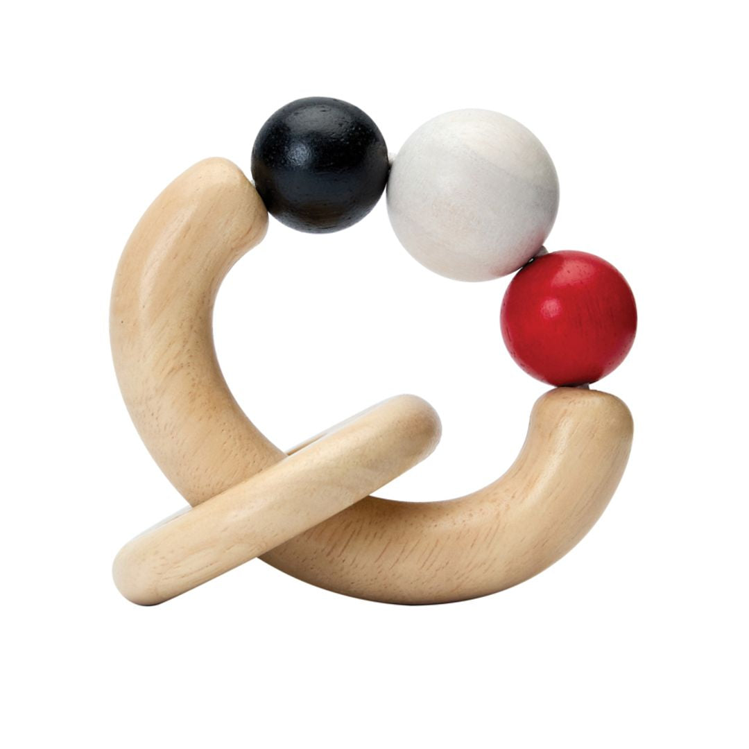 Bead Rattle Beads Rattle - High Contrast – PlanToys USA