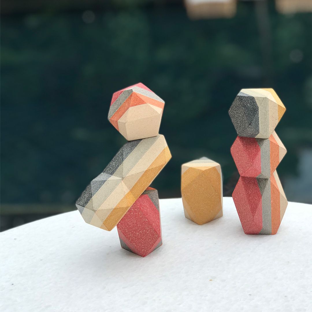 Geo Stacking Rocks Geo Stacking Rock – PlanToys USA