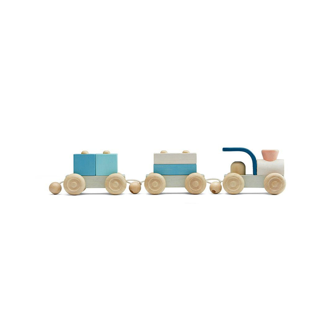 Stacking Train Trio - Orchard – PlanToys USA
