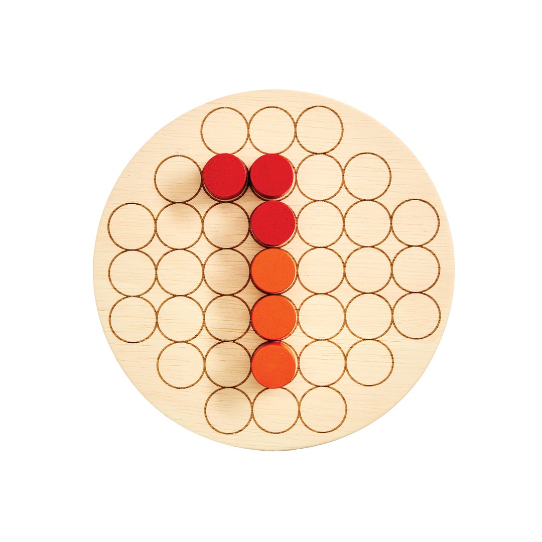 Pattern Blocks Pegs Pattern Peg Board – PlanToys USA