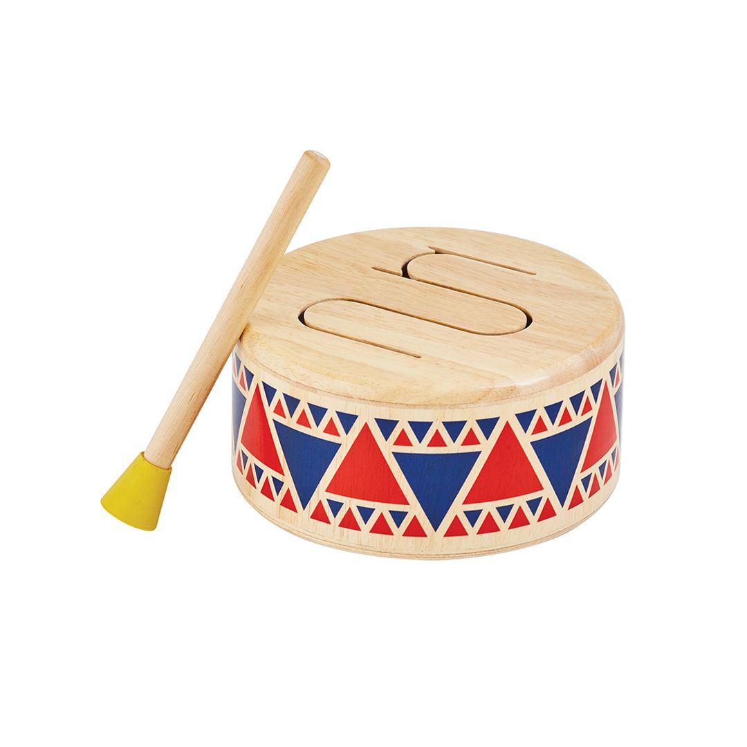 Plan toys double drum cheap