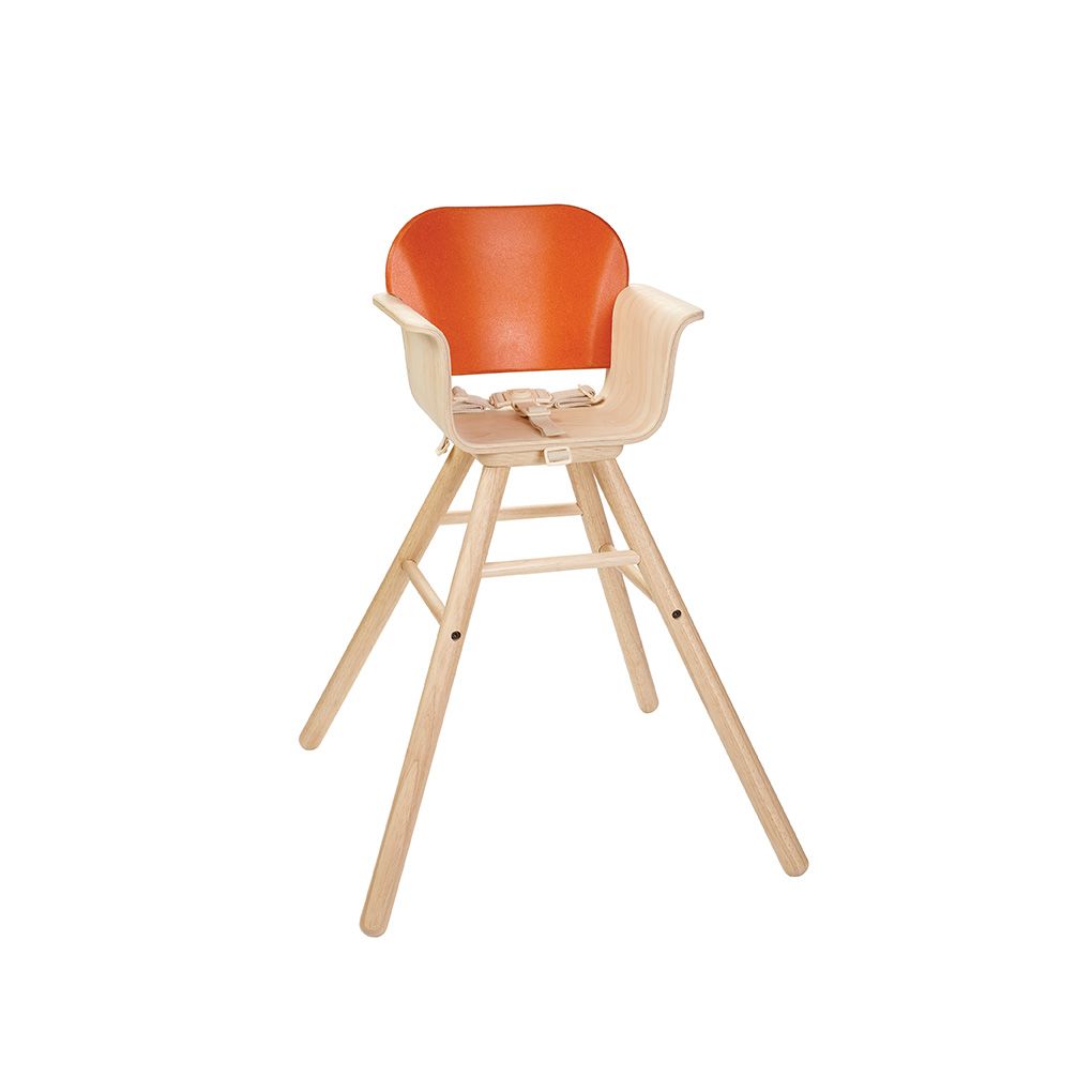 High Chair Orange – PlanToys USA