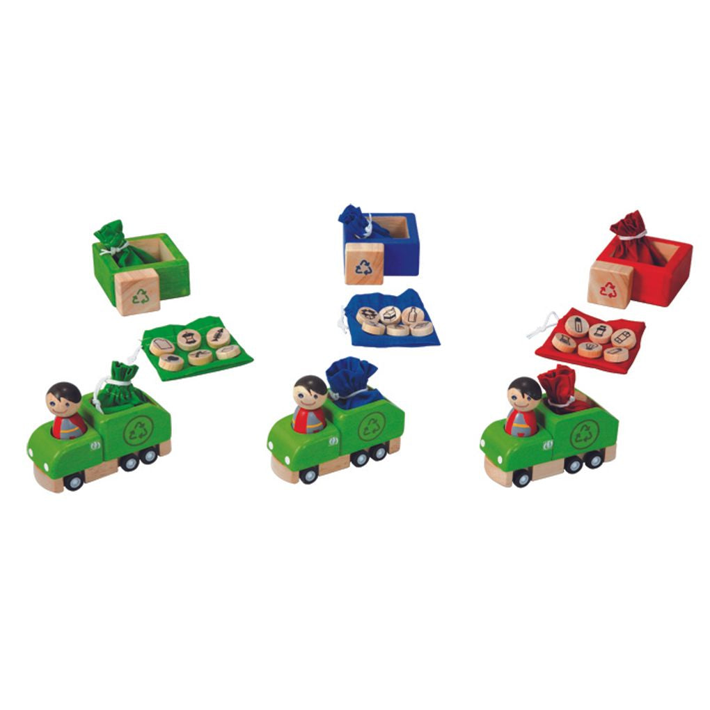 PlanToys PlanEducation Recycle Set wooden toy