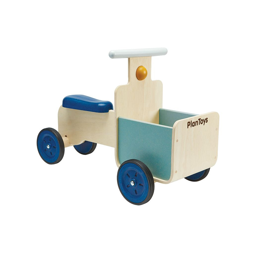 PlanToys orchard Delivery Bike wooden toy