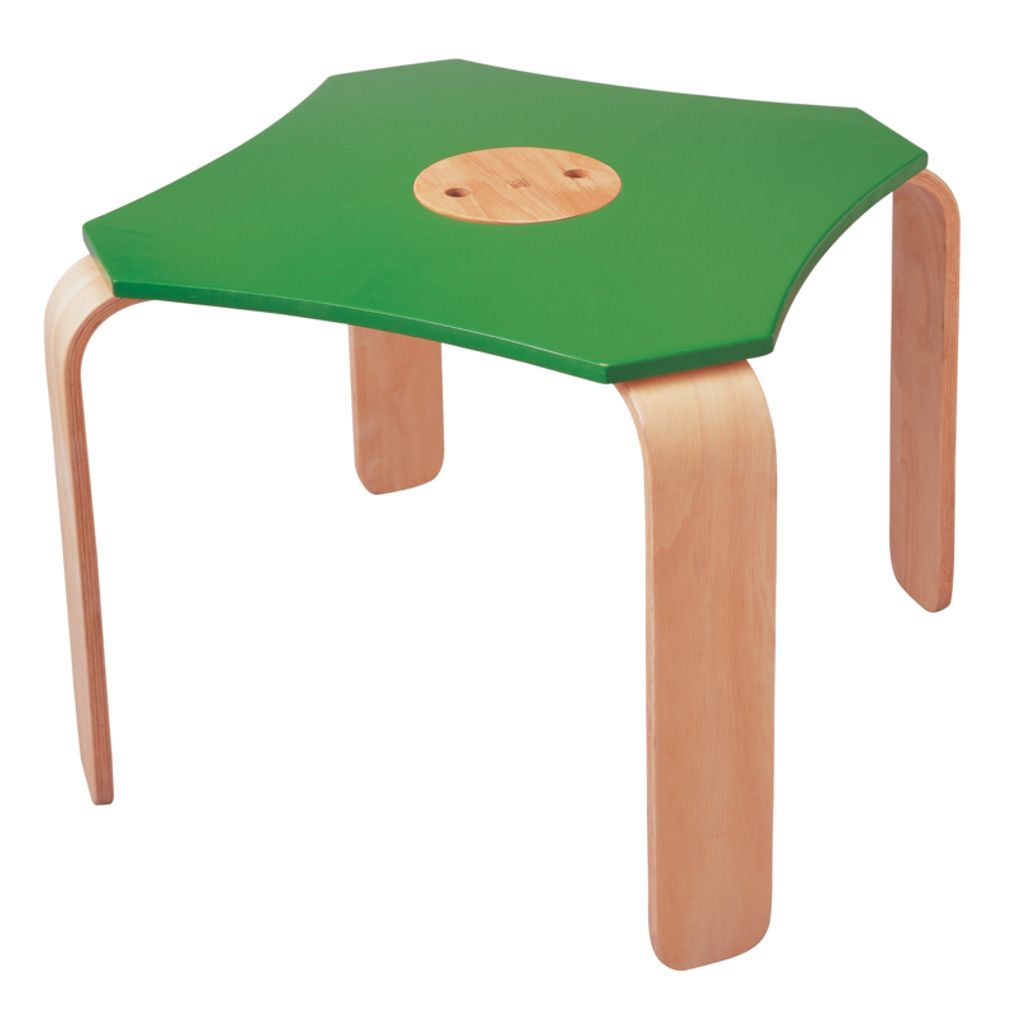 PlanToys green Modern Table wooden material