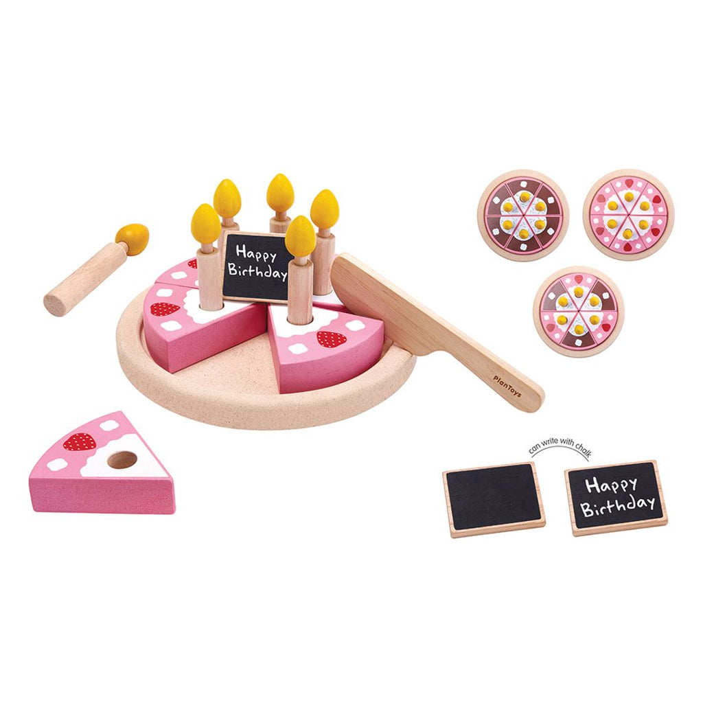 PlanToys Birthday Cake Set wooden toy