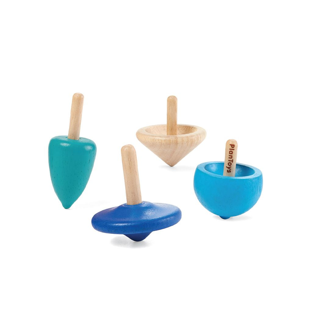 PlanToys Spinning Tops wooden toy
