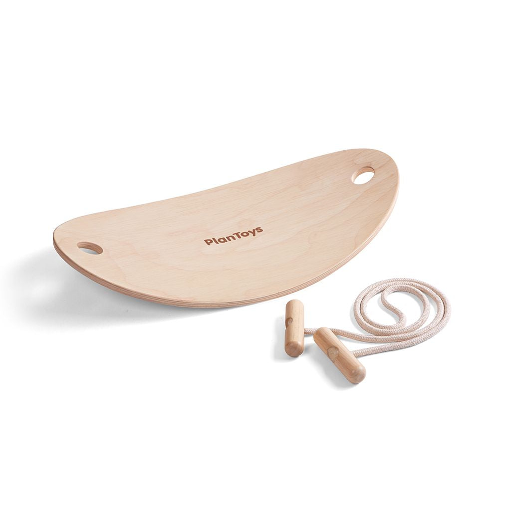 PlanToys natural Balance Board wooden toy