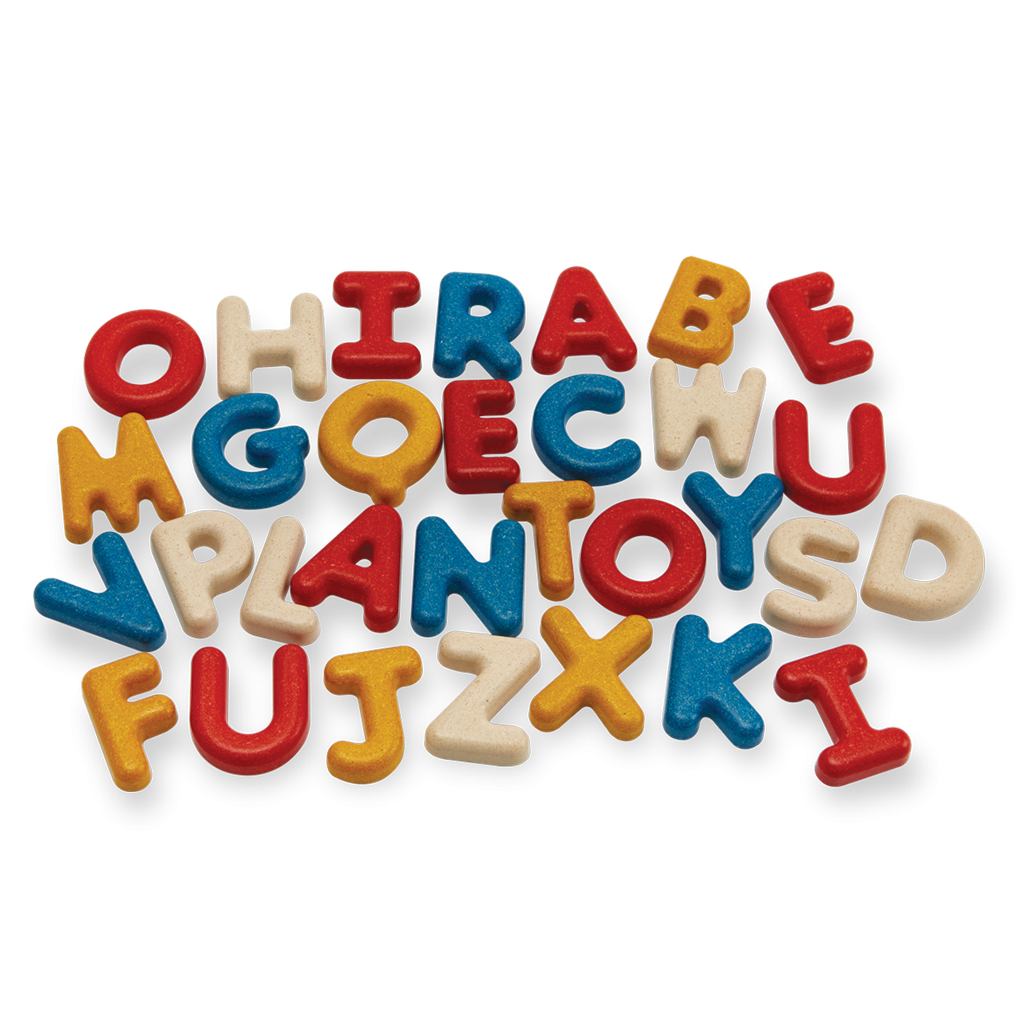 PlanToys Upper Case Alphabet wooden toy