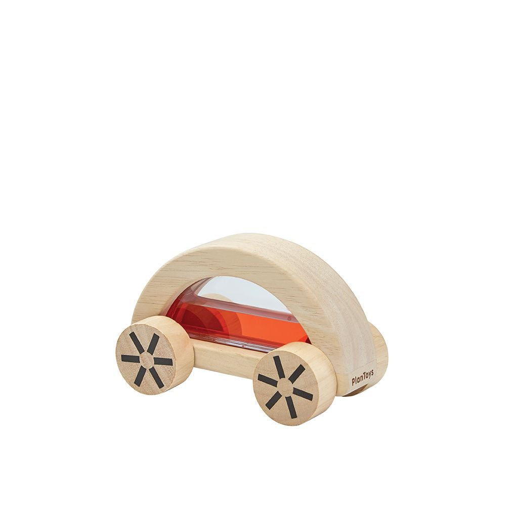 PlanToys red Wautomobile wooden toy