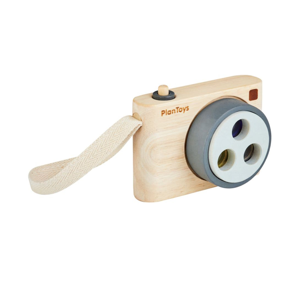PlanToys Colored Snap Camera wooden toy