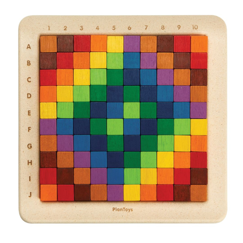 PlanToys 100 Counting Cubes - Unit Plus wooden toy