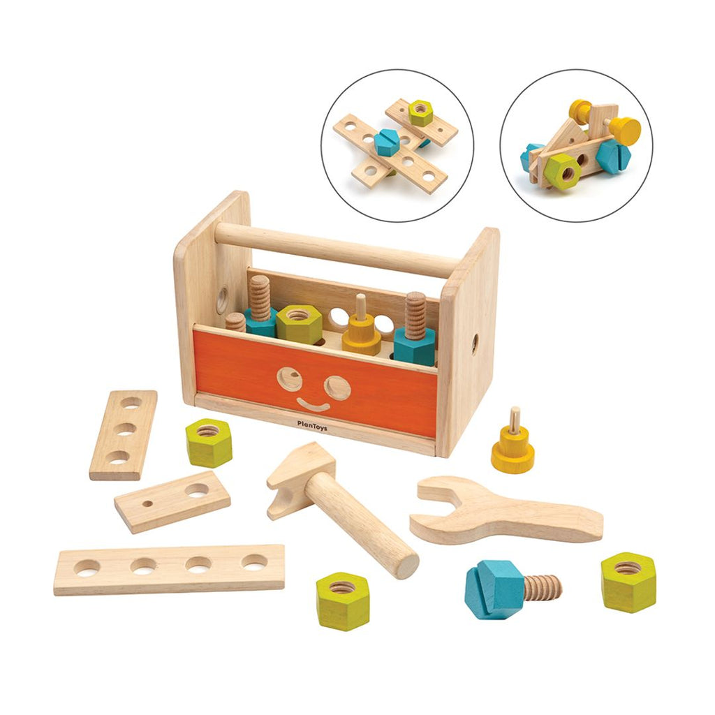 PlanToys Robot Toolbox wooden toy