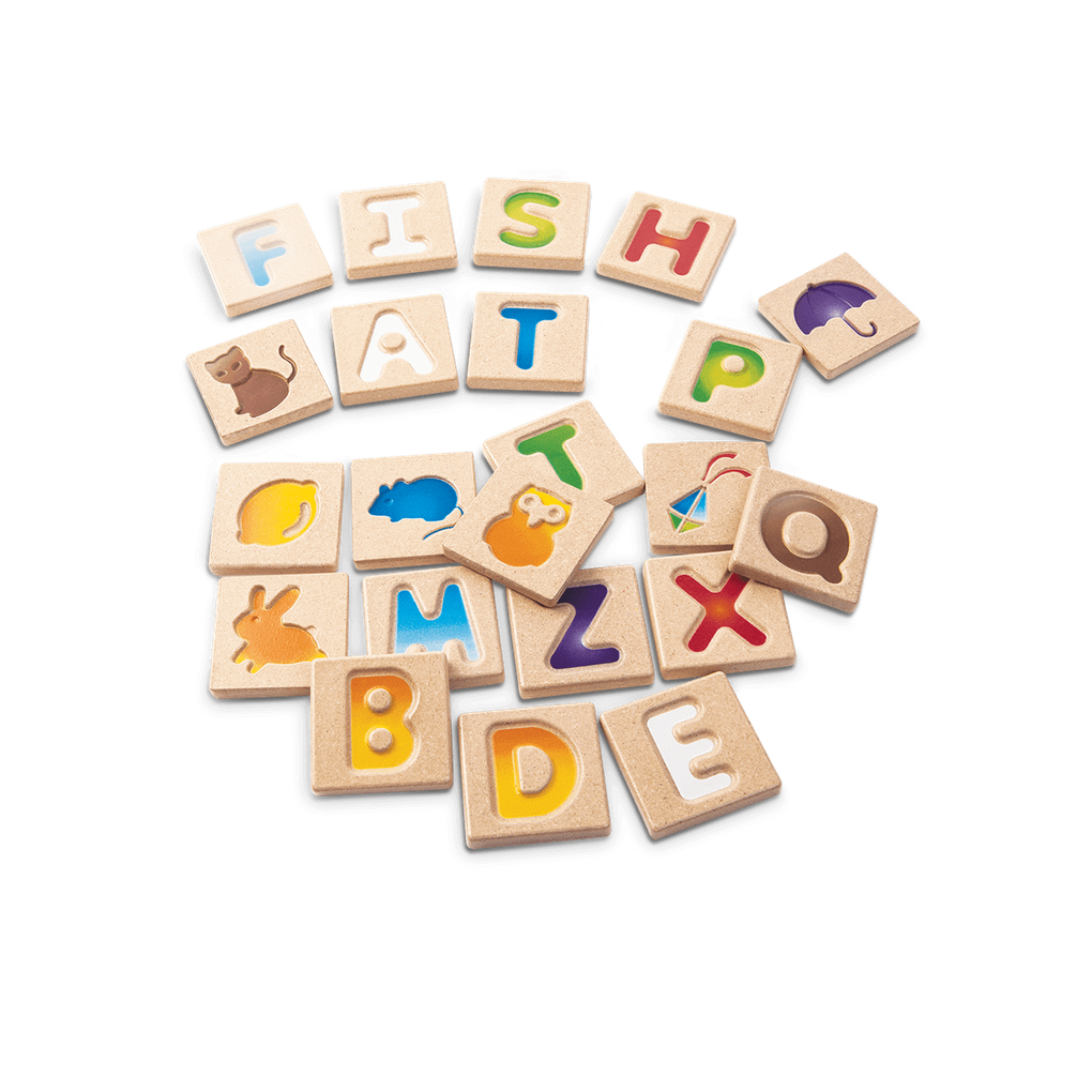 PlanToys Alphabet A-Z (Gradient) wooden toy