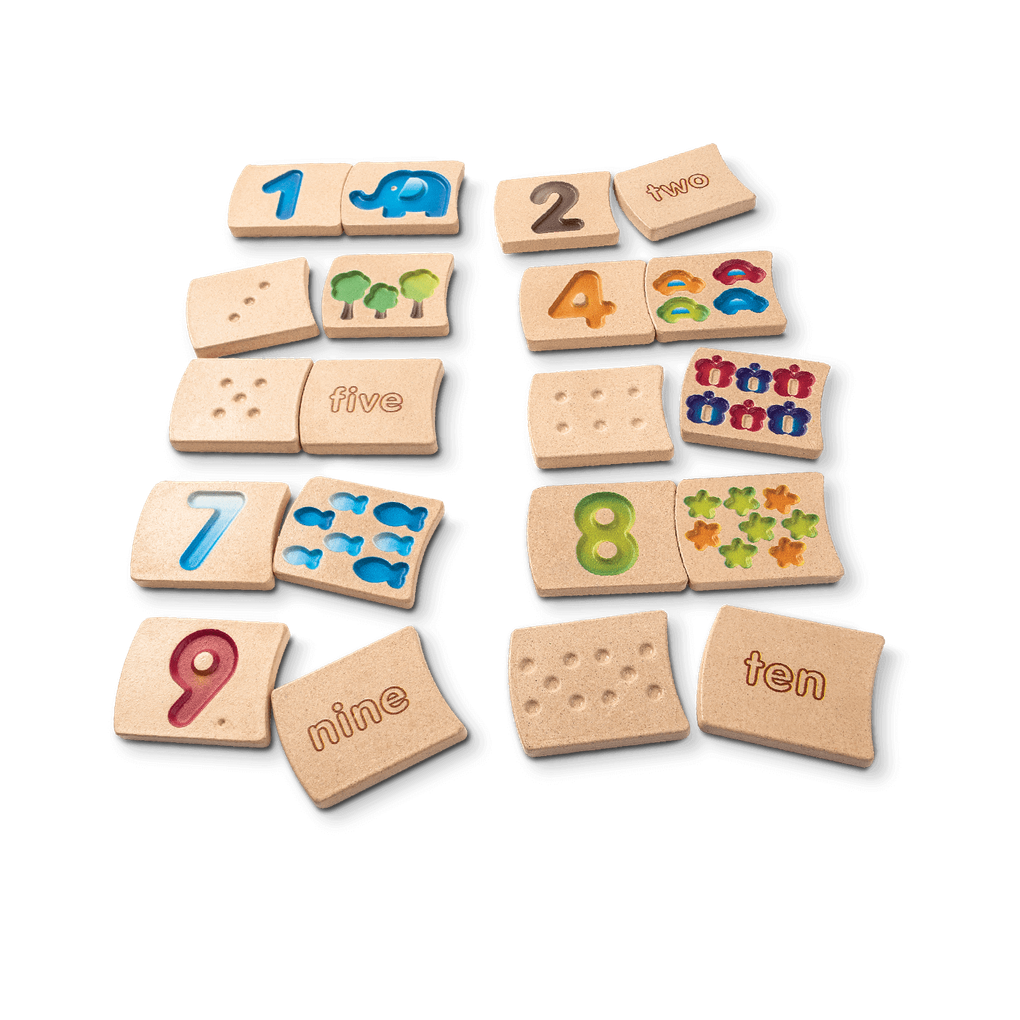 PlanToys Number 1-10 (Gradient) wooden toy