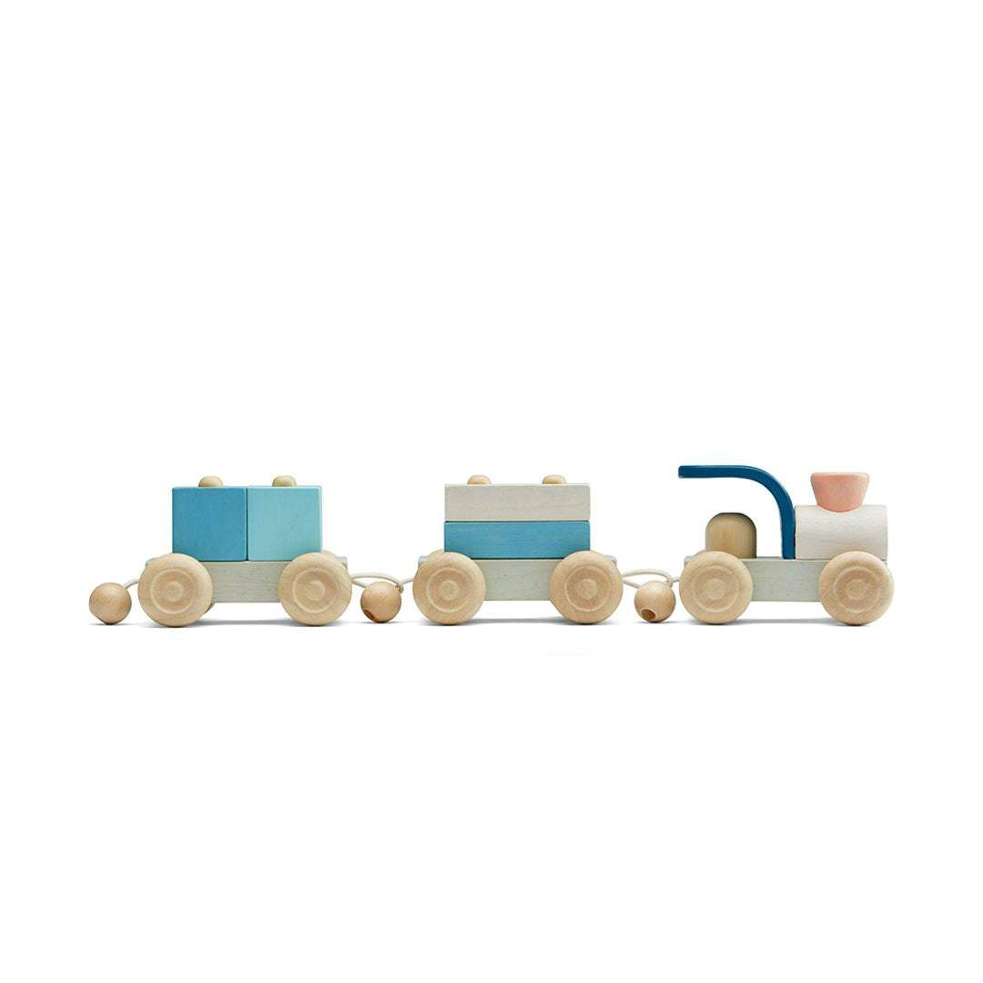 Playtive Junior Wooden Train - STACKING TRAIN Stack multi coloured blocks  612 Gaisano Grand - Gaisano Grand Store