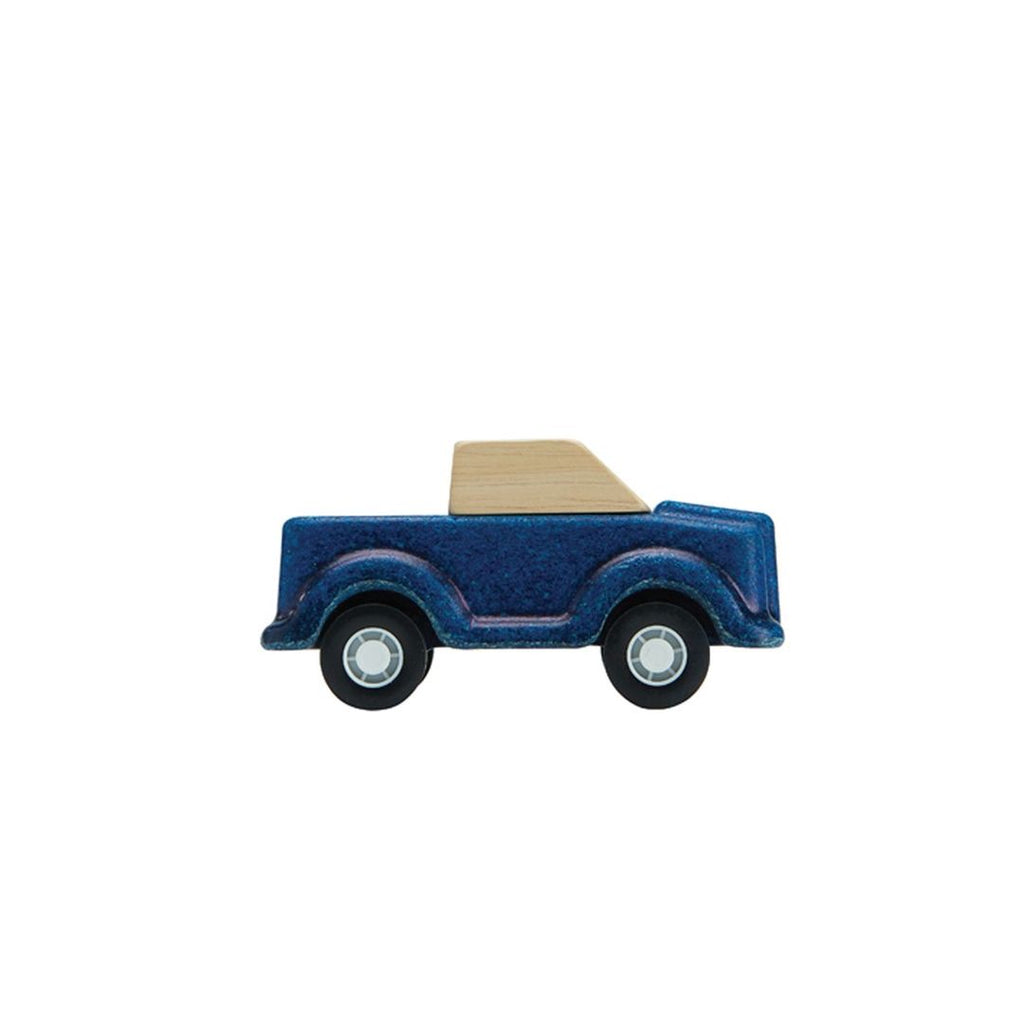 PlanToys blue Truck wooden toy