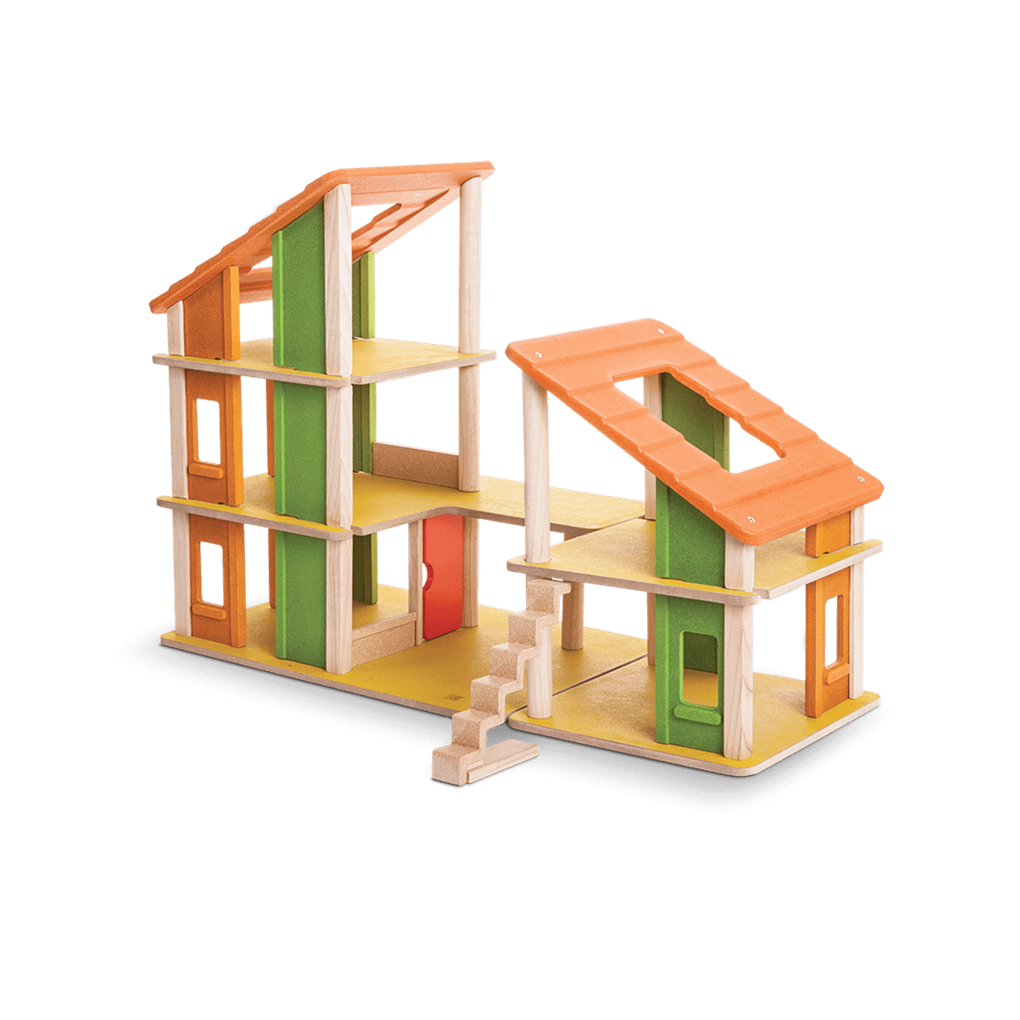 PlanToys Chalet Dollhouse Without Furniture wooden toy